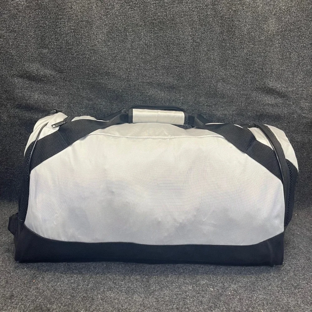 Adidas 977405-F White/Black Sport Gym Travel Carryall Team Issue II Duffel Bag